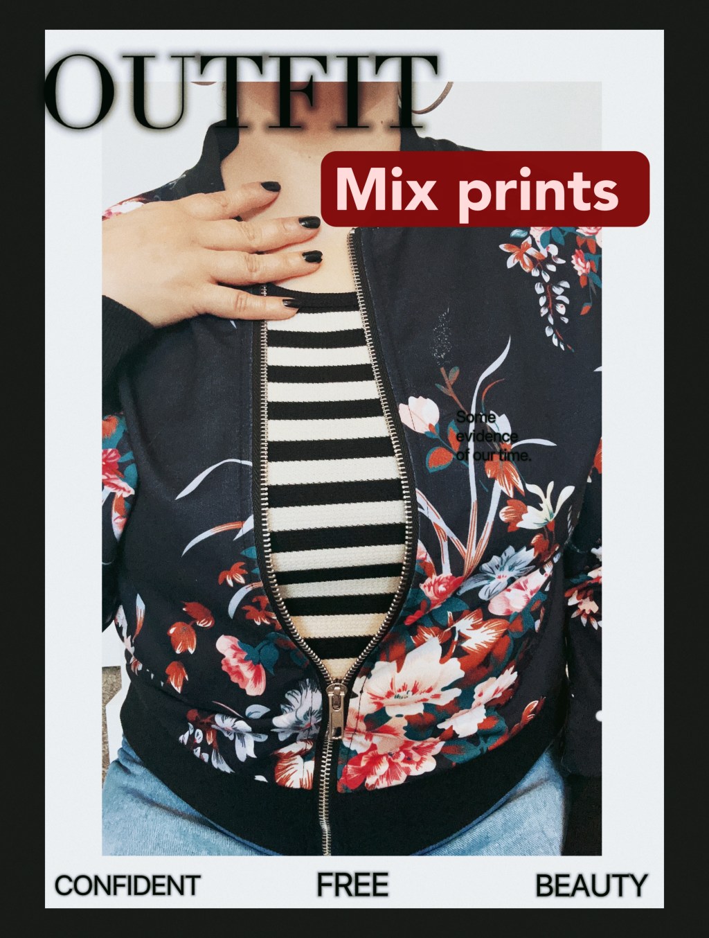 MIX PRINTS (PART I): #Floral and Stripes Harmony: Embracing the Art of Mixing Prints for Effortlessly Chic&nbsp;Outfit